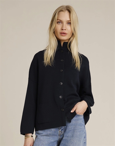 Sibin Linnebjerg - Spring Strikcardigan - Black